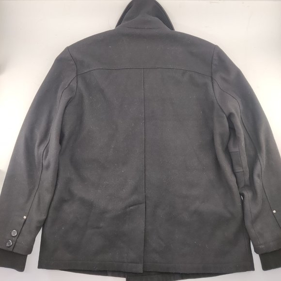 Black Guess Peacoat - Picture 3 of 6